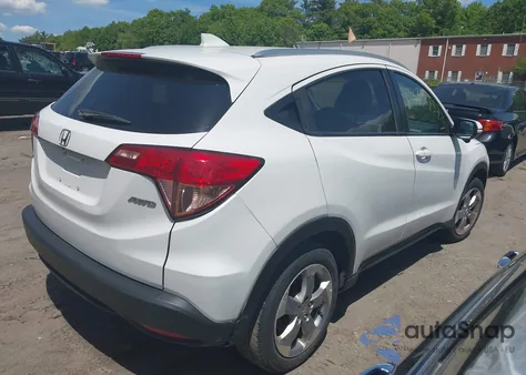 2016 Honda Hr-V Ex-L z USA, uszkodzony, nr VIN 3CZRU6H76GM756952